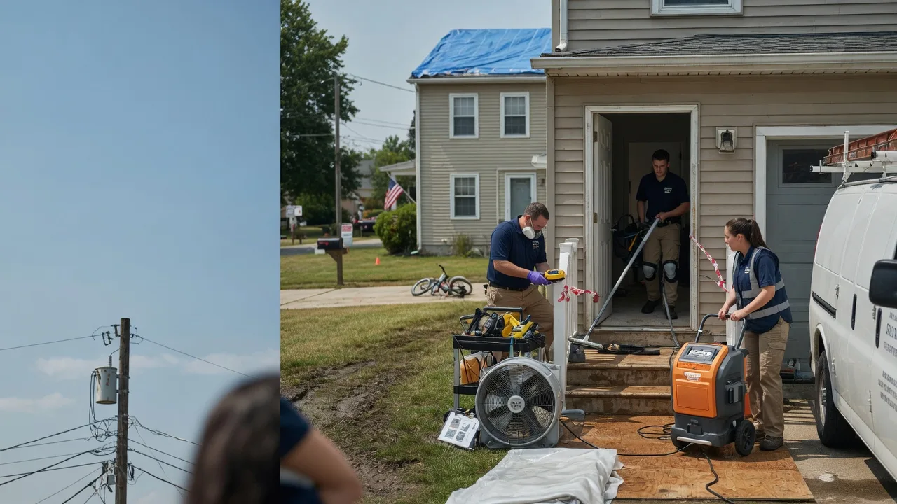 Water Damage Repair in Crystal Beach, FL near me